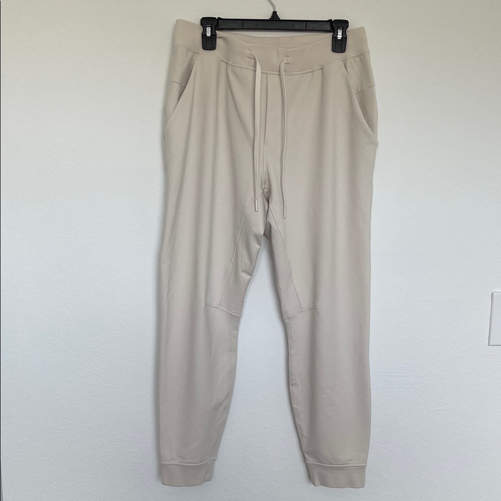 Lululemon,used like new, Men’s large, City Sweat Jogger, cream